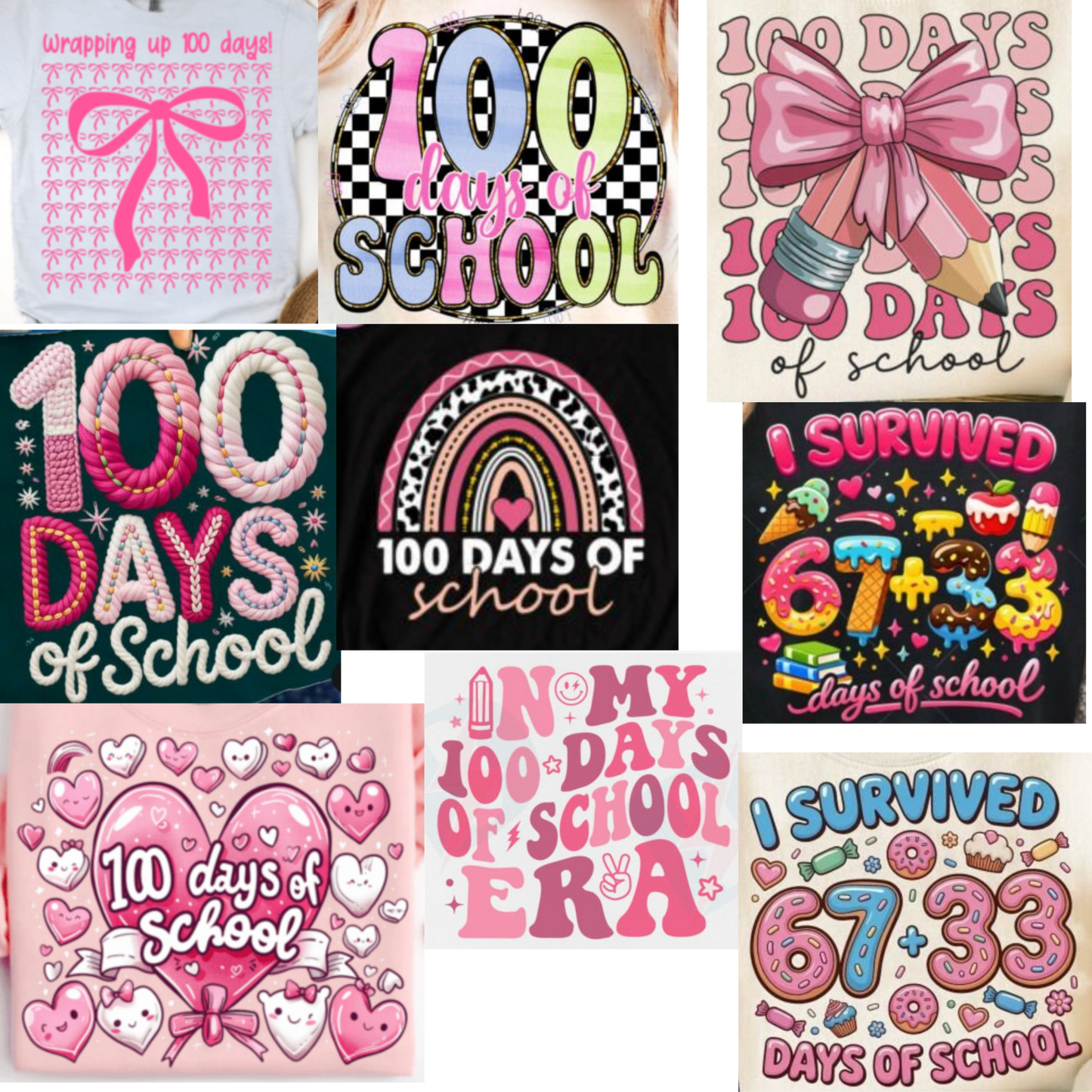 100 Days of School Flash