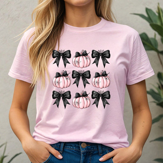Pink Pumpkin & Bows