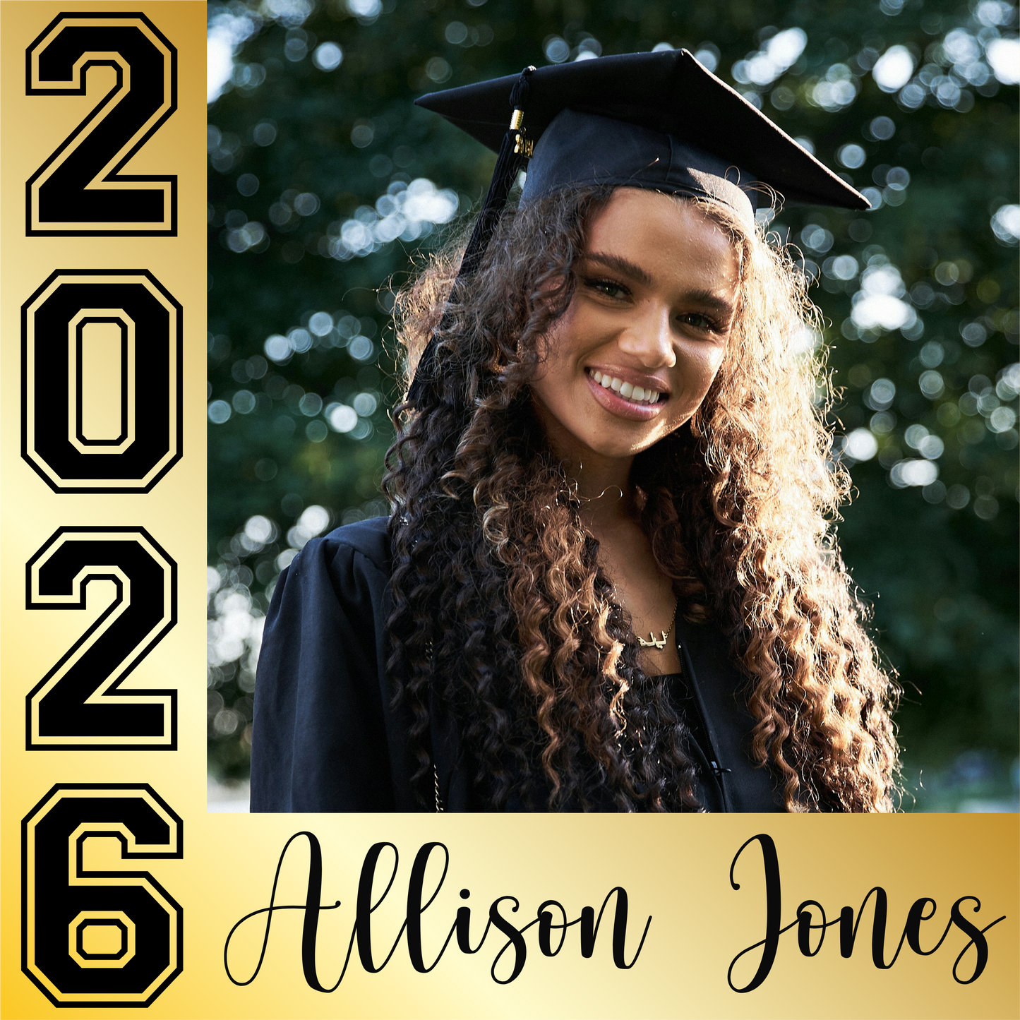 Custom Graduation Magnets: Style 2