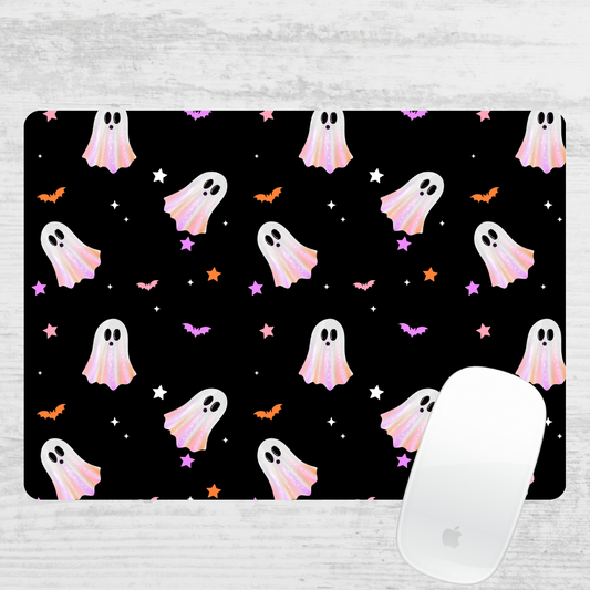 Pink Ghosts Mouse Pad