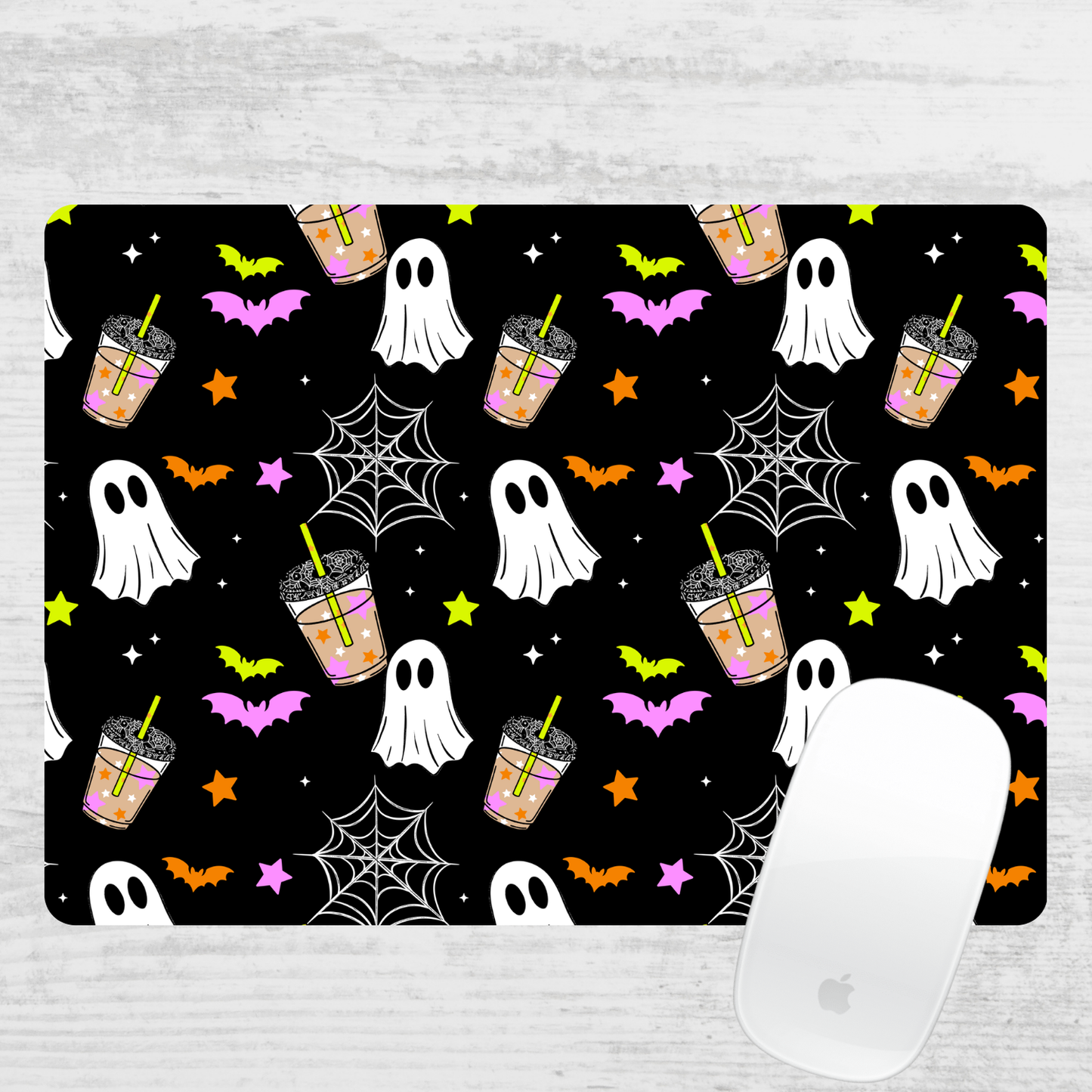 Coffee Ghost Mouse Pad
