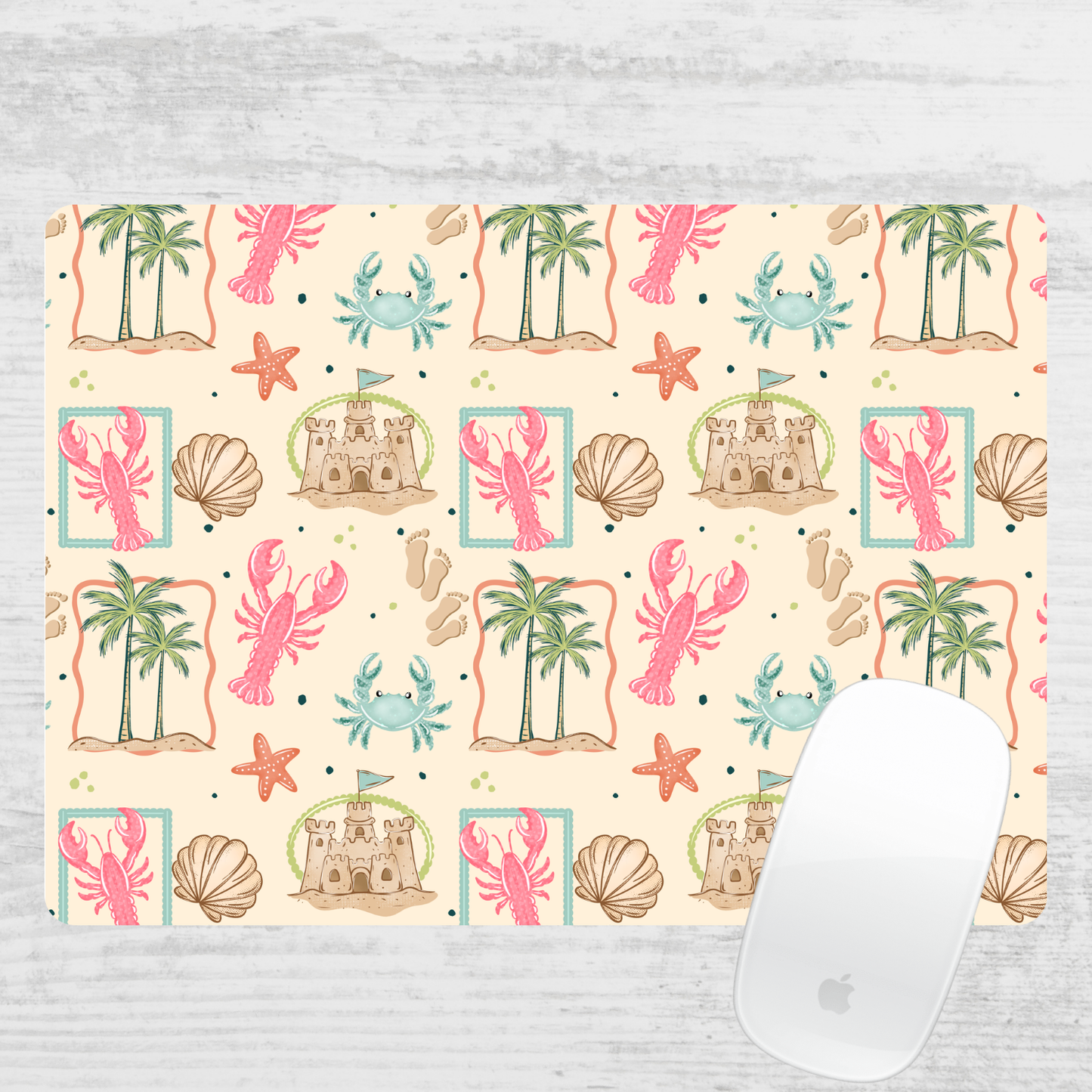 Beachy Mouse Pad