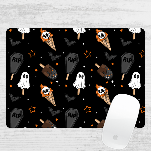 Spooky Ice Cream Mouse Pad