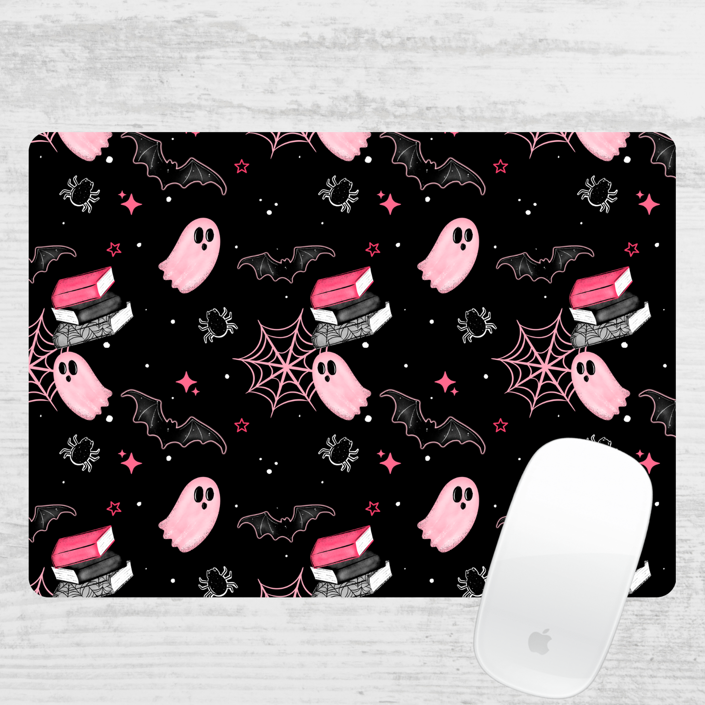 Boo Books Mouse Pad