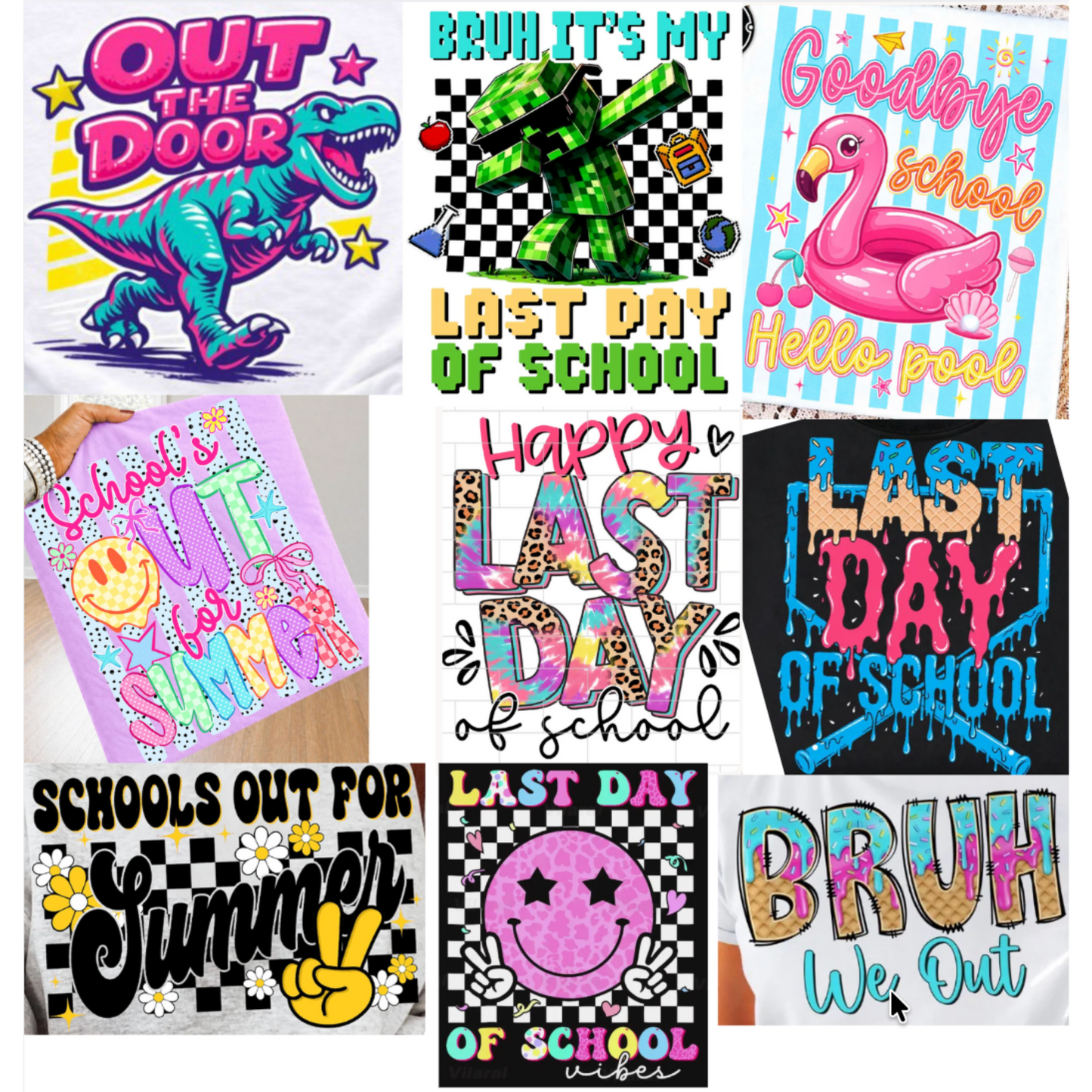 Last Day of School Flash
