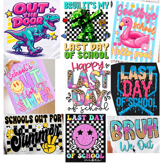 Last Day of School Flash