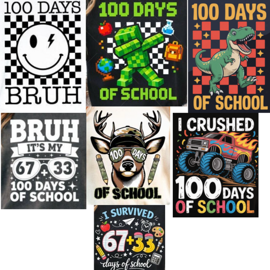100 Days of School Flash
