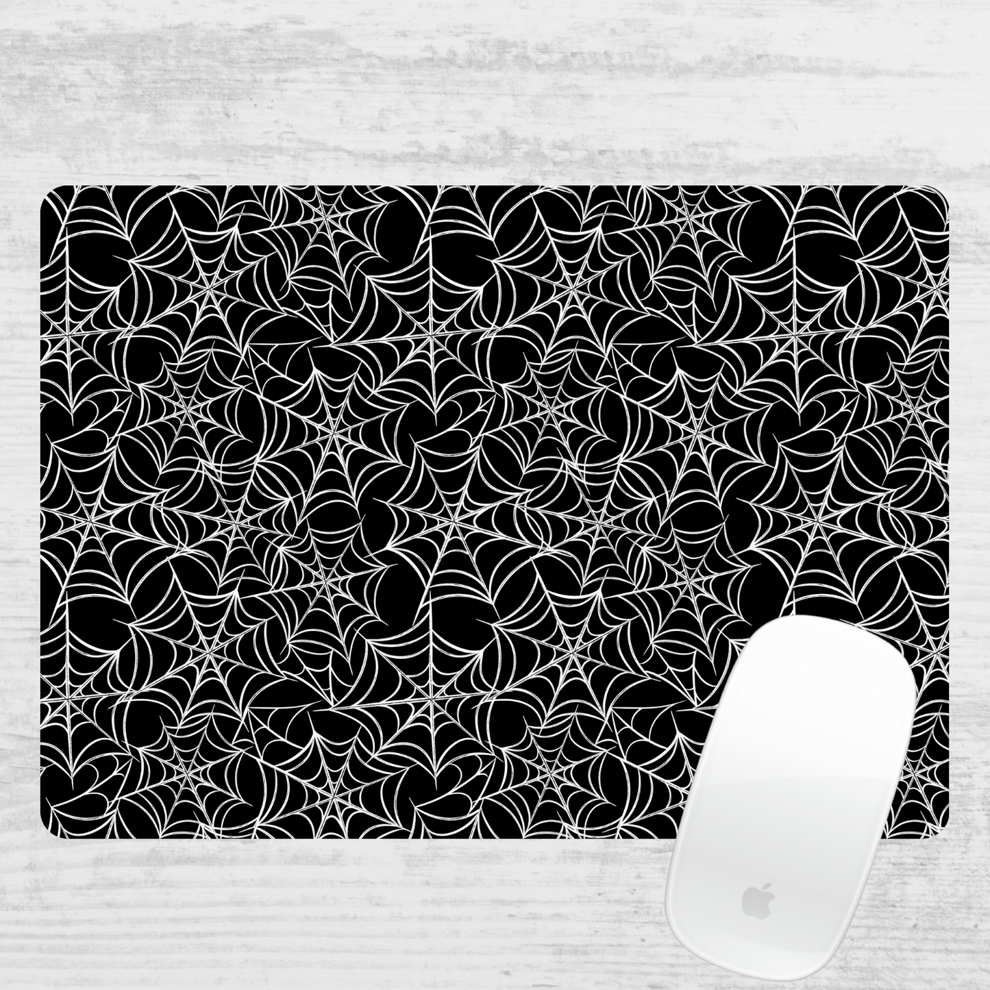 Spider Webs Mouse Pad
