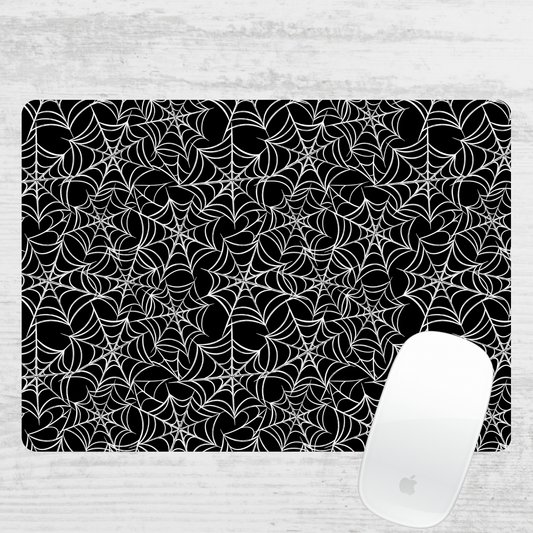 Spider Webs Mouse Pad