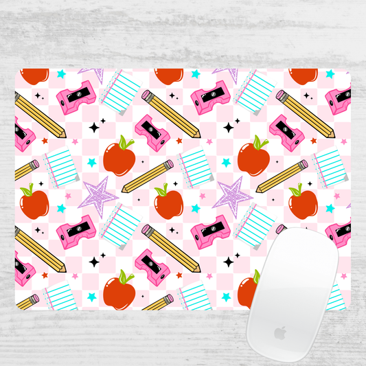 Pink School Mouse Pad