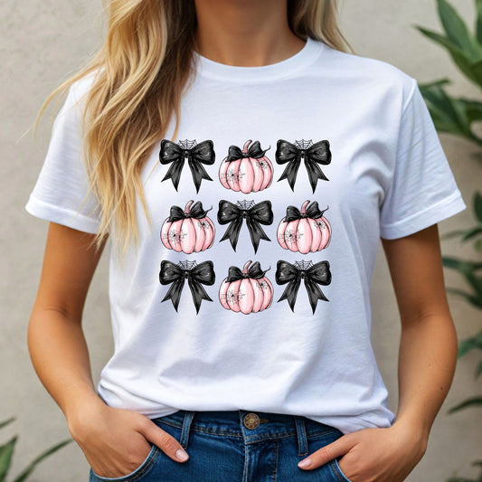 Pink Pumpkin & Bows