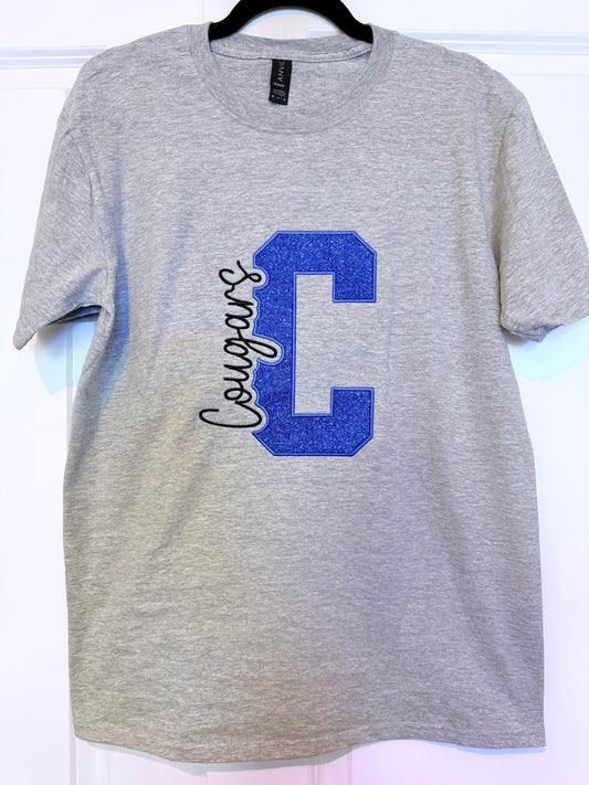 Embroidered Spirit Tee/Sweatshirt
