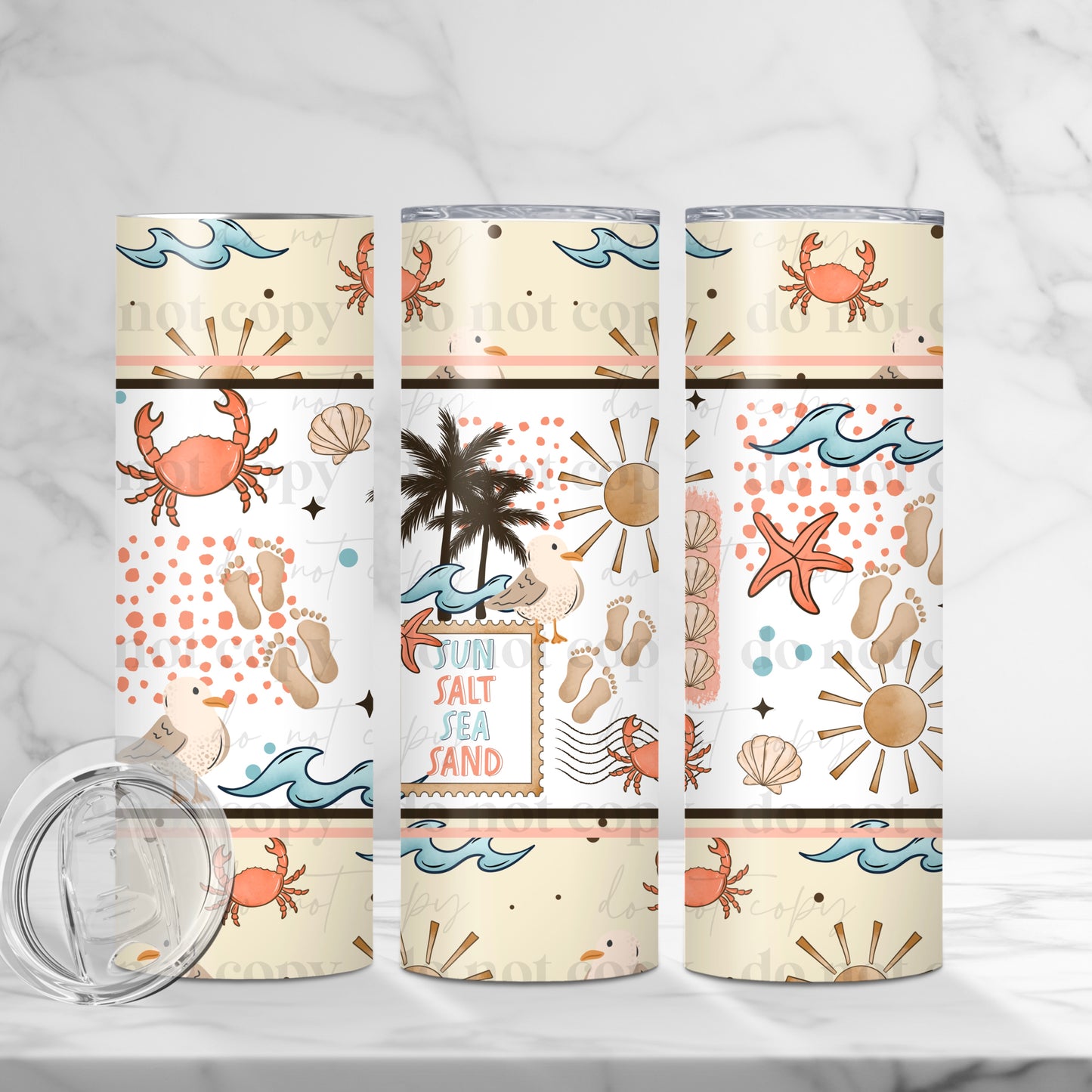 Sun Salt Sea 20 oz Tumbler