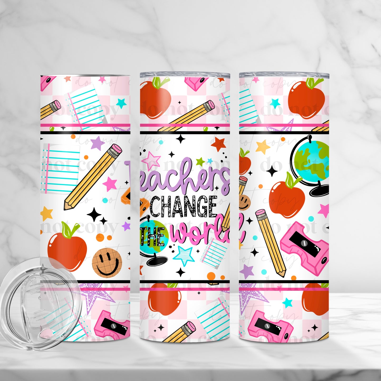 Teachers Change the World 20 oz Tumbler
