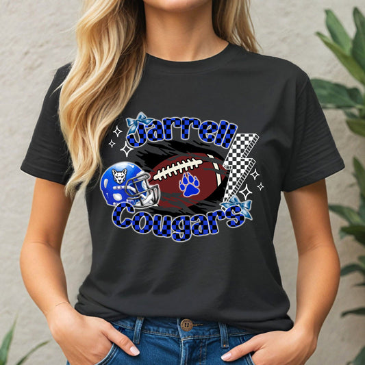 Jarrell Cougar Football w/ Bows