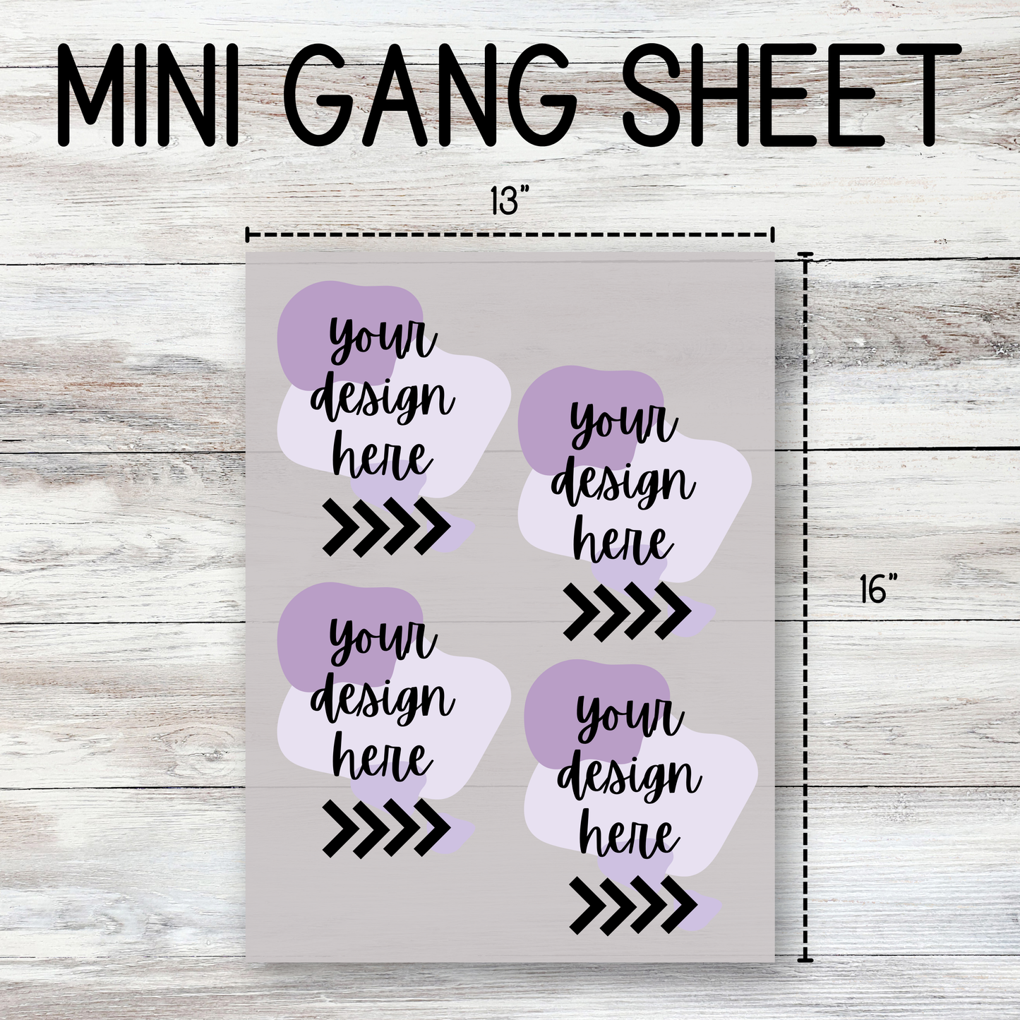 Mini Gang Sheet