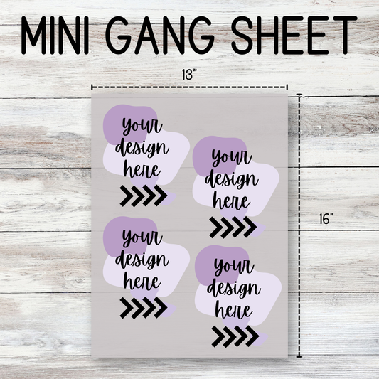 Mini Gang Sheet